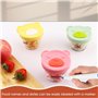Foydream Petit Pot Conservation Bébé,Lot de 3 Pot Bebe Repas 120 ML Accessoires Complémentaires Rangement de Nourriture pour Béb