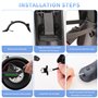 Foydream Garde Boue Trottinette, Electrique Garde Boue Arrière Trottinette Support Métallique pour Xiaomi Mijia M365 1s Essentia