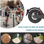 Foydream Garde Boue Trottinette, Electrique Garde Boue Arrière Trottinette Support Métallique pour Xiaomi Mijia M365 1s Essentia