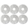 HUAREW Lot de 6 chiffons de rechange pour robot aspirateur Dreame L10 Ultra L10s Pro L10s Ultra L10 Prime L20 Ultra Xiaomi X10+
