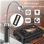 MojiDecor Lampe pour Barbecue Lot de 2 Lumières LED de Gril BBQ avec Base magnétique Rotation à 360 Degrés Flexible Réglable pou