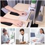 VAYDEER Repose-poignet pour clavier - Support de coude avec accoudoir en mousse à mémoire de forme pour bureau - Réduit la press