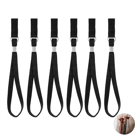 DALAETUS 6 Pièces Dragonnes pour Canne de Marche Kit