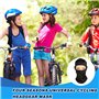 SEFIRST 3 Pcs Cagoule Enfants, Masque de Ski, Cagoule Moto Balaclava Hiver Tour de Cou Enfants Coupe, Protection UV, Charpe de C