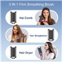 Chuancheng Brosse lissante ferme pour coiffeur Dyson Airwrap, convient aux cheveux qui ont tendance à boucler et à cheveux épais