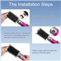 Chuancheng Brosse lissante ferme pour coiffeur Dyson Airwrap, convient aux cheveux qui ont tendance à boucler et à cheveux épais