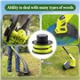 Viilich 4pcs bobines de Fil pour Ryobi RAC119 RAC118, Compatible avec Ryobi RLT3025F/S, RLT3525S, Bobine de Rechange pour Coupe-