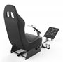 cirearoa Support de Roue de Course avec siège de Conduite de Chaise de Jeu Cockpit pour Tous Logitech G923 | G29 | G920 | Thrust