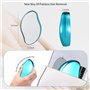Roysmart Nano Épilateur en Cristal, 2 Pcs Portable Nano Gomme Epilatoire pour Femme Homme, Pierre Depilatoire Nano Hair Eraser G
