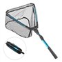 Roysmart Épuisette de pêche avec poignée télescopique, épuisette pliable télescopique pour kayak, salmon, chat, basse, facile à