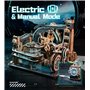 ROKR Circuits de Billes électrique Maquette en Bois a Construire Puzzle 3D Maquette Mécanique en Bois pour des Enfants, des Adol