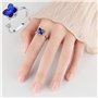 6 Pcs Fidget Bague pour Femmes Réglable Anneau Ouvert Ensemble Spinner Anneaux Bague Argent Zircone Fleur éToile Lune Perle Soul