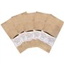Bodosac Awtlife Lot de 60 porte-ustensiles en toile de jute en dentelle - pour couverts, couteaux et fourchettes pour mariage vi