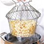 Panier a Salade Tamis Cuisine Inoxydable Fry Extensible Chef Panier Cuisine