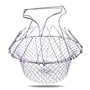 Xrten Panier à Frire, Panier a Salade Tamis Cuisine Inoxydable Fry Extensible Chef Panier Cuisine
