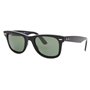 Ray-Ban 2140 Wayfarer - Lunettes de Soleil Polarisantes - Noir Brillant