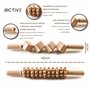 BICTIVE® Kit de 2 Rouleau de Massage pour Maderotherapie Professionnelle. Masseur Anti Cellulite Maderotherapie Kit Complet Cell