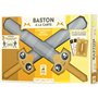 Asmodee - Baston A LA Carte - Jeu de Société Hilarant pourEnfants dès 7 Ans - Jeu de Cartes Famille Rapide - avec 2 Epées en Mou