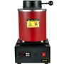 VEVOR Four de Fusion d'Or 1150℃ Professionnel Automatique Électrique 3 kg, 1750 W, Contrôle Numérique avec Creuset en Graphite C