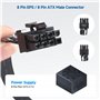 Cable Matters Câble d'alimentation GPU 8 broches 60cm, Câble EPS 8 broches/ATX 8 broches mâle vers PCIe 6+2 broches mâle, Câble 