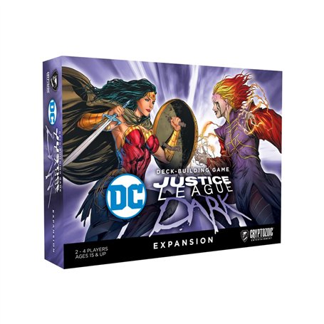 DC Cryptozoic Deck-Building Game: Justice League Dark Expansion | Card Game | Expansion | 1-5 Players | Ages 15+ | English