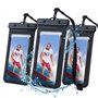 NEUTYPECHIC 3 Pièces Pochette Etanche Smartphone
