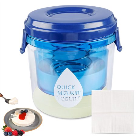 Passoire à yaourt grecque - Filtre à yaourt fait maison - Yaourt - Fromage à la crème - Séparateur de yaourt - Coupe-fromage - Y