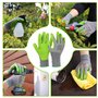 WORKPRO Gants Jardinage, 6 Paires Gant Jardin Respirants et Antidérapants, Gants de Travail Polyvalents pour Jardinage, Bricolag