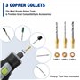 WORKPRO Coffret de 476 Accessoires d'Outils Rotatifs Universels, Kit d’Accessoires d'Outils Rotatifs Multifonctions pour Coupe, 