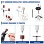 WORKPRO Coffret de 476 Accessoires d'Outils Rotatifs Universels, Kit d’Accessoires d'Outils Rotatifs Multifonctions pour Coupe, 