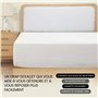 Utopia Bedding Drap Housse - Blanc, 200 x 220 cm - Coupes de 35 cm pour Matelas épais - Microfibre brossée