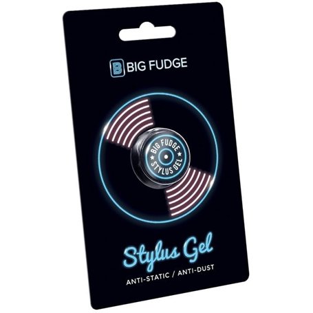 BIG FUDGE Gel Stylet Platine - Nettoyant Anti Statique pour Cellule de Lecture Vinyle - Nettoyage Rapide & Efficace de la Poussi