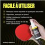 PRO SPIN Kit de Nettoyage en Caoutchouc pour Tennis de Table – 200 ML Nettoyant pour Raquettes de ping-Pong et éponge Inclus | E