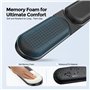 AboveTEK Repose-poignet Clavier Ergonomique – Soulage la Douleur au Poignet, Mousse à Mémoire, Angle & Longueur Réglables, Desig