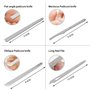Queta Ensemble de Coupe-ongles en Acier inoxydable, Kit de Manucure et Pédicure Professionnel, Ciseaux à Ongles Set de Soins du 