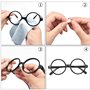 20 Paires Plaquettes de Nez en Silicone, Adhésif Plaquett Lunette, Protection Nez Antidérapant pour Lunettes et Lunettes de Sole