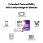 SP Silicon Power Carte mémoire microSDXC UHS-3 128 Go FBE-SU128GBSTXDU3V20EU