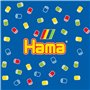 Hama - 5601 - Loisirs Créatifs - Blister 5000 Perles à Repasser + 1 Plaque - Taille Mini - Nature