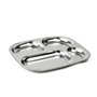THERMOBABY - Plateau Compartimenté En Inox Pour Enfant - 4 Compartiments - Léger
