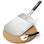 Cuisinart 3 pièces pour grillades de pizzas - Ensemble de pierres à pizza