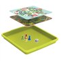 Smoby - Set Tiroir Jeux - Accessoire de Maison Smoby - pour Table Pique-Nique - 4 Jeux - Pions et Dé Inclus - 810913 Vert