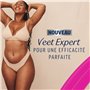 Veet EXPERT - 32 Bandes De Cire Froide Coffret Jambes, Maillot & Aisselles - Peaux Sensibles - Finition Parfaite - Epilation Lon