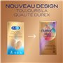 Durex - Préservatifs Nude Extra Lubrification - 4x8 Préservatifs Ultra Fins