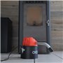 Aspirateur à cendres - Moteur 800W - Capacité 4L - spéciale poêle à granulés pellet - embouts pour nettoyage des recoins