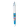 BIC - 1 Coffret de 3 Stylos 4 Couleurs Classiques - Décors Super Mario Bros Assortis - Pointe Moyenne : 1 mm - 3 Décors Différen