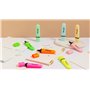 BIC Marking Surligneurs à pointe biseautée et Longue Durée pour Usage Scolaire et Professionnel (1.2 mm-4.6 mm) - Couleurs Assor