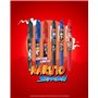 PILOT x NARUTO - Lot de 3 FriXion Ball - Stylos effaçables - Édition limitée Naruto Shipudden - Stylos rollers rechargeables - N