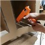 Cléopâtre LOTPOPCMAX-1 Pistolet à colle professionnel - pour Bricolage et Réparations ou Décoration et Artisanat - Inclus 24 rec
