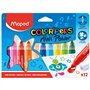 Maped Color'Peps Gros Feutres de Coloriage Mini Power pour Enfant