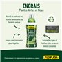 Algoflash Engrais Liquide Plantes Vertes et Ficus, Utilisable en Agriculture Biologique - 500 mL, Marron